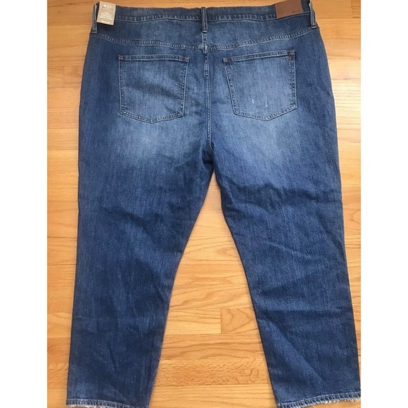 - Madewell  Perfect Vintage Crop in Cassie Wash 37 A14 - Picture 5 of 6